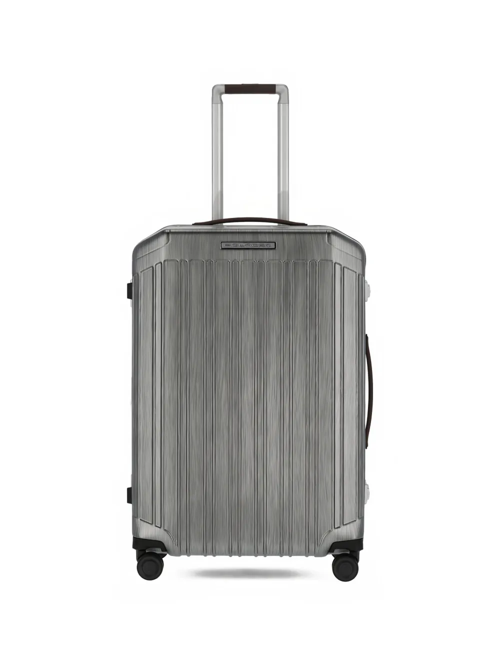 PIQUADRO medium ridged hardside suitcase - Grigio