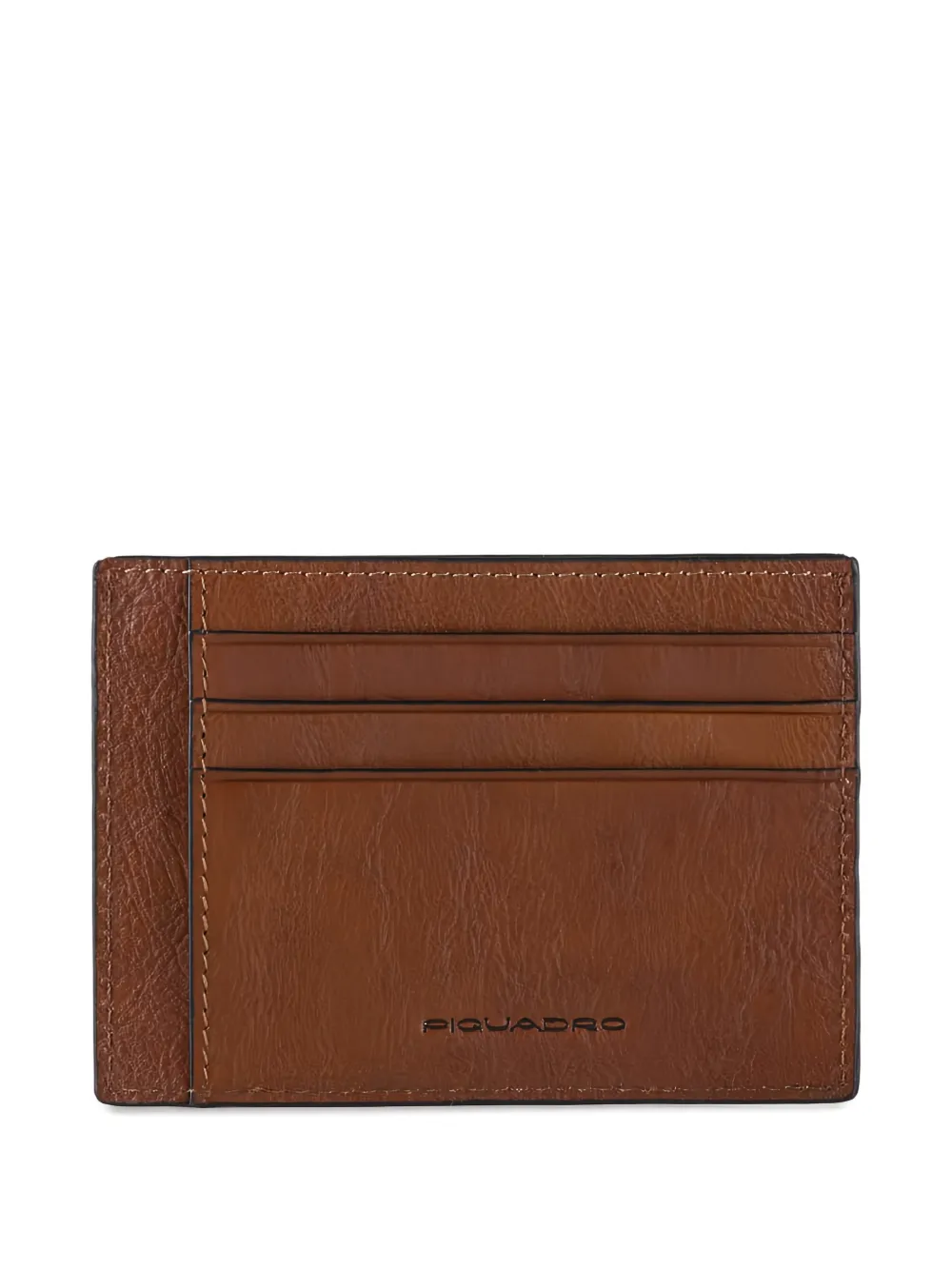 PIQUADRO Leren pasjeshouder Bruin