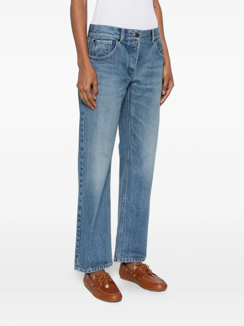 The Row Fima jeans Blauw