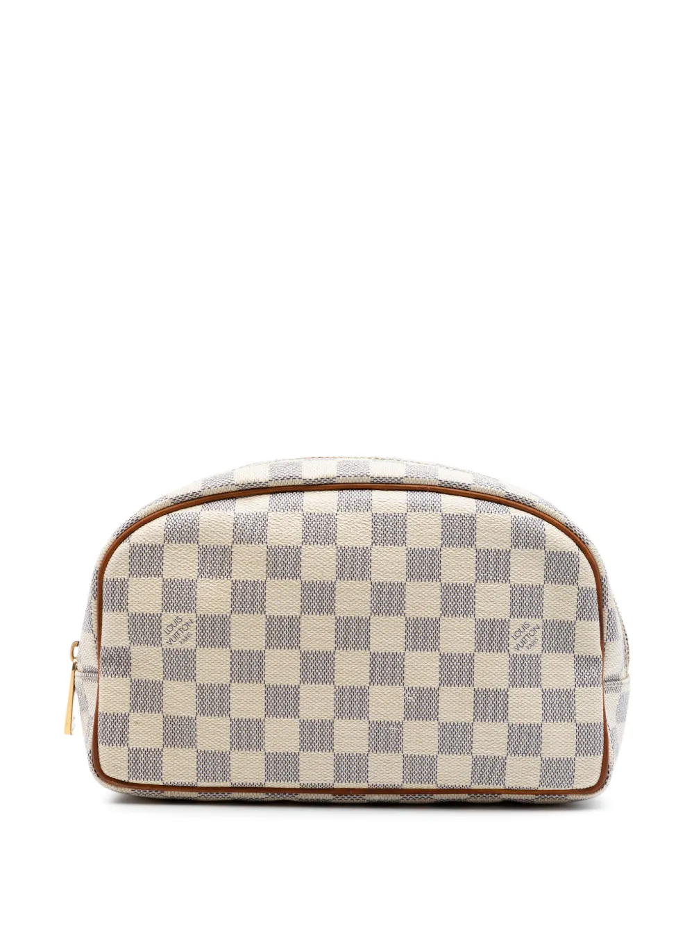 Louis Vuitton Pre-Owned 2010 Damier Azur Toiletry Pouch 25 clutch bag - Bianco