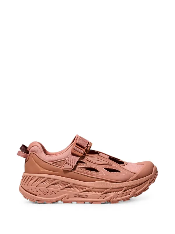 HOKA Stinson Breeze カットアウト スニーカー | ピンク | FARFETCH JP