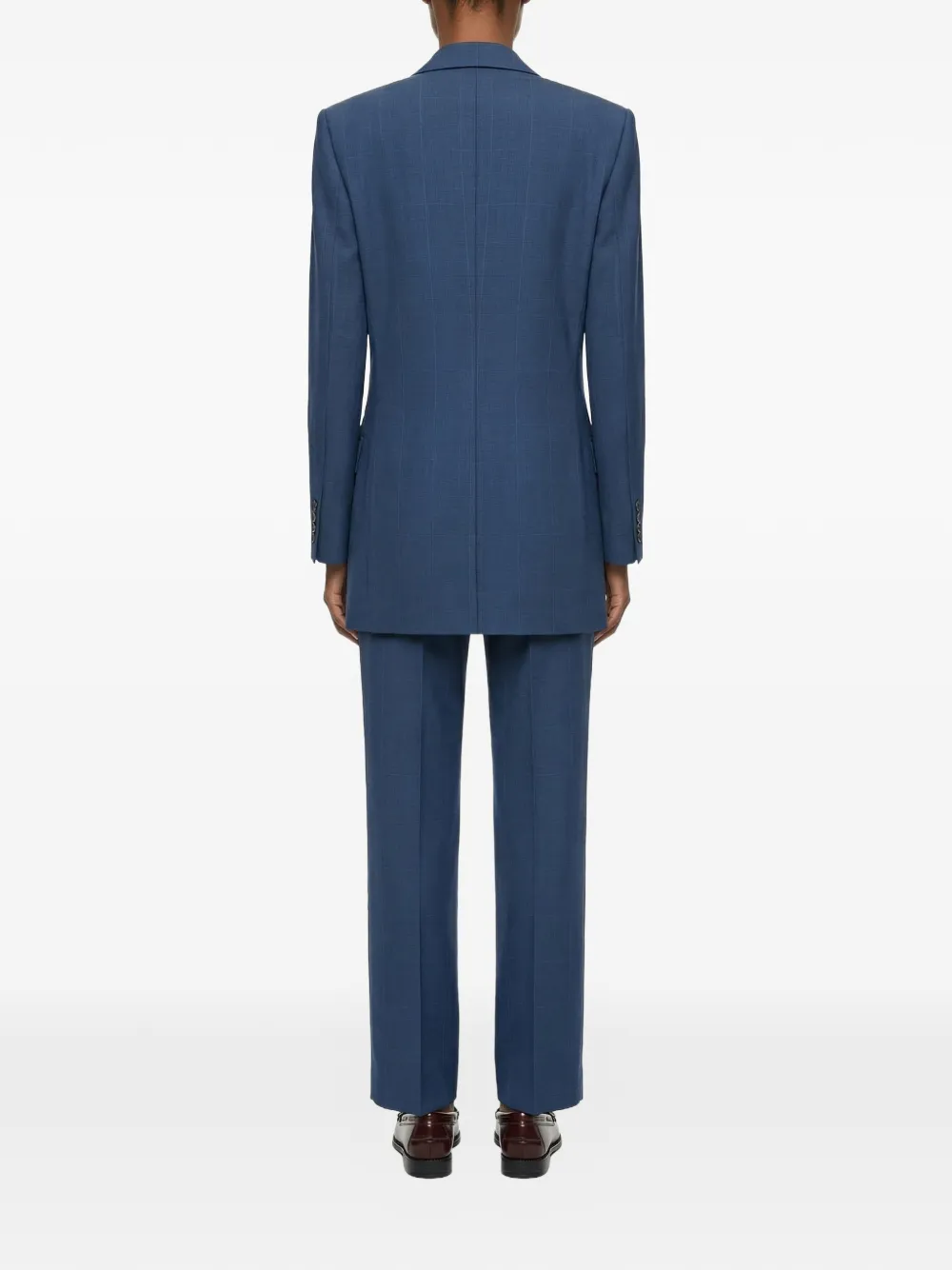  Situationist Blazer A Cuadros - Azul 
