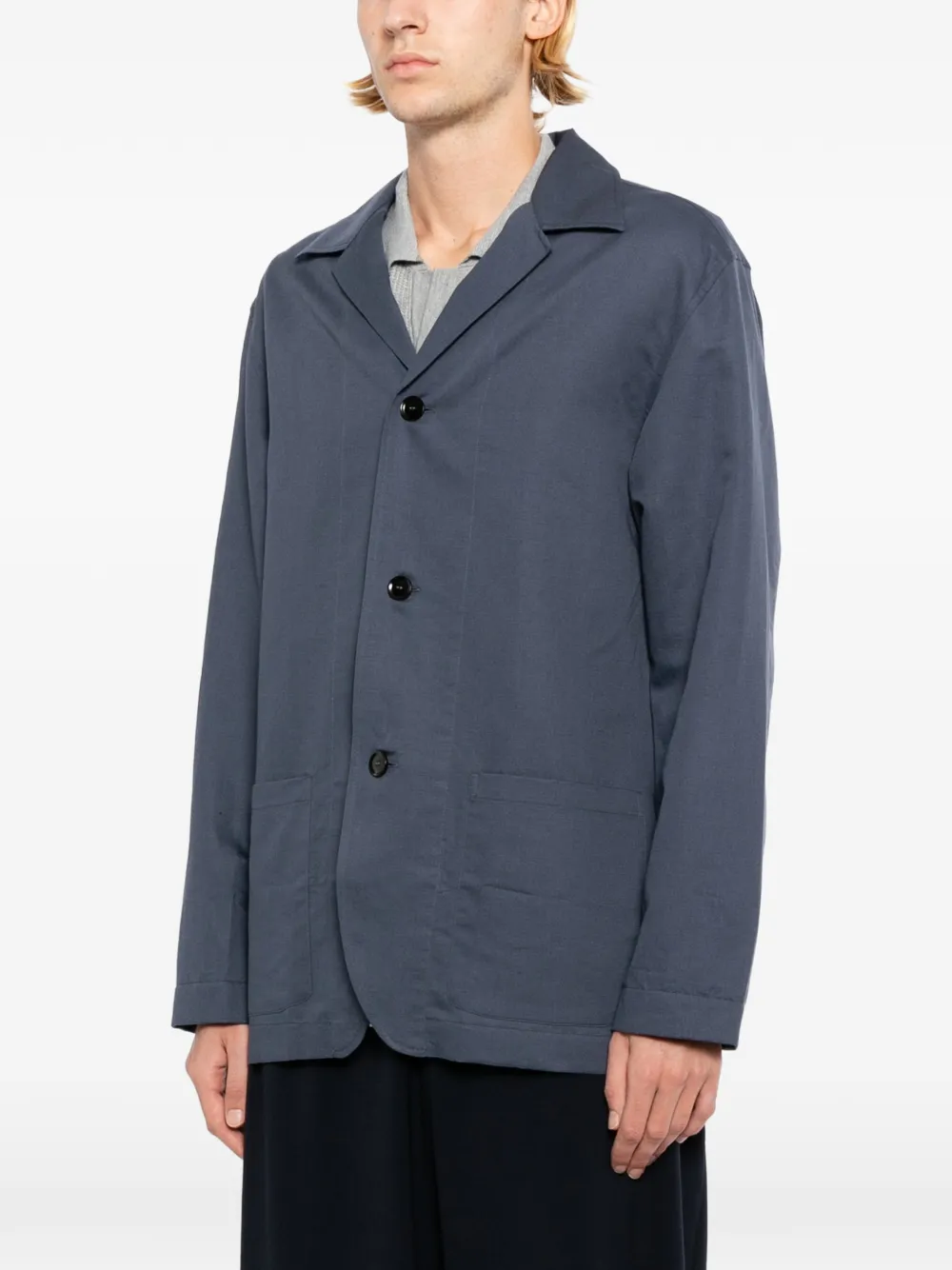 Brioni Blazer overhemd Blauw