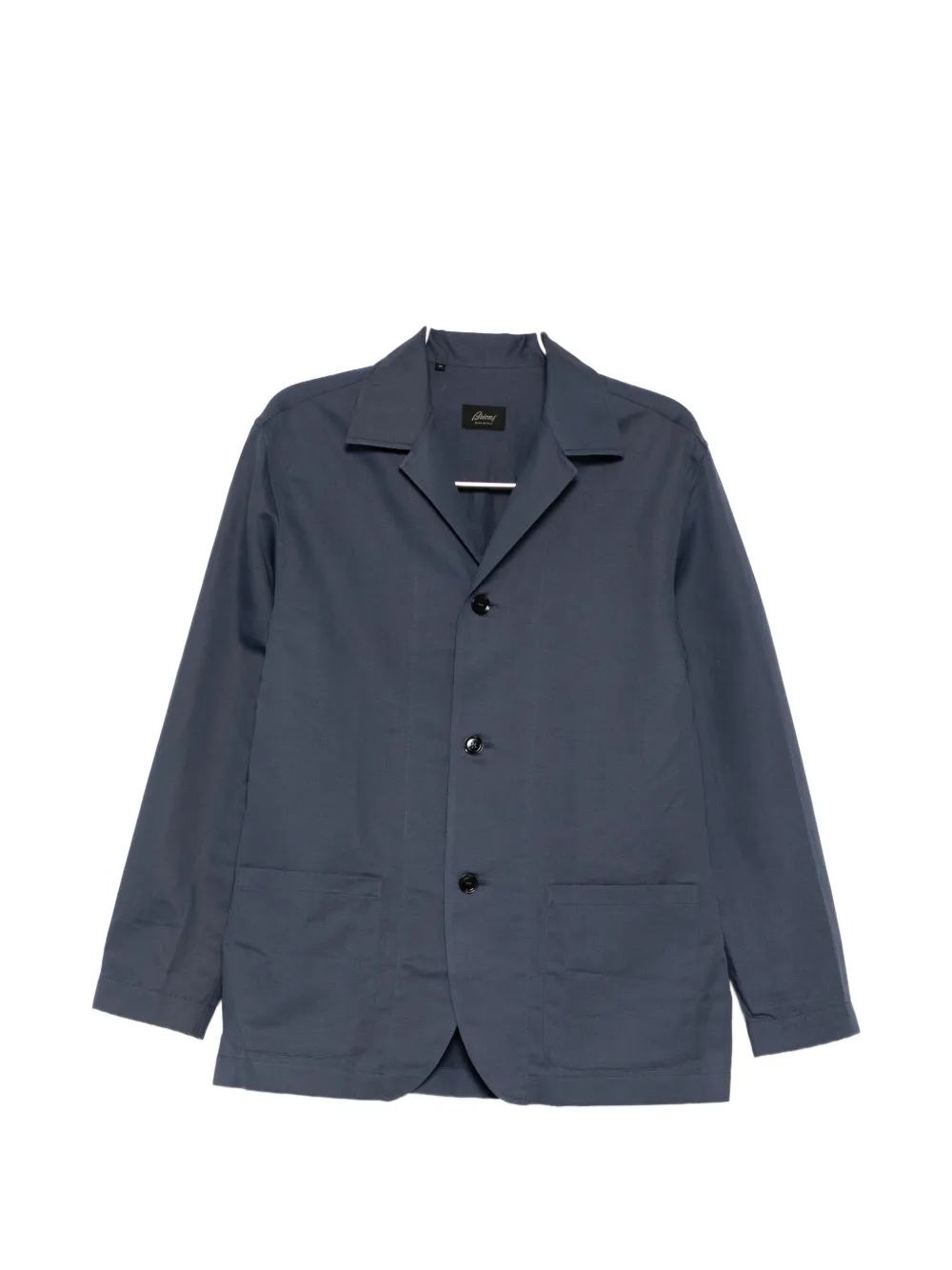 Brioni blazer shirt - Blu