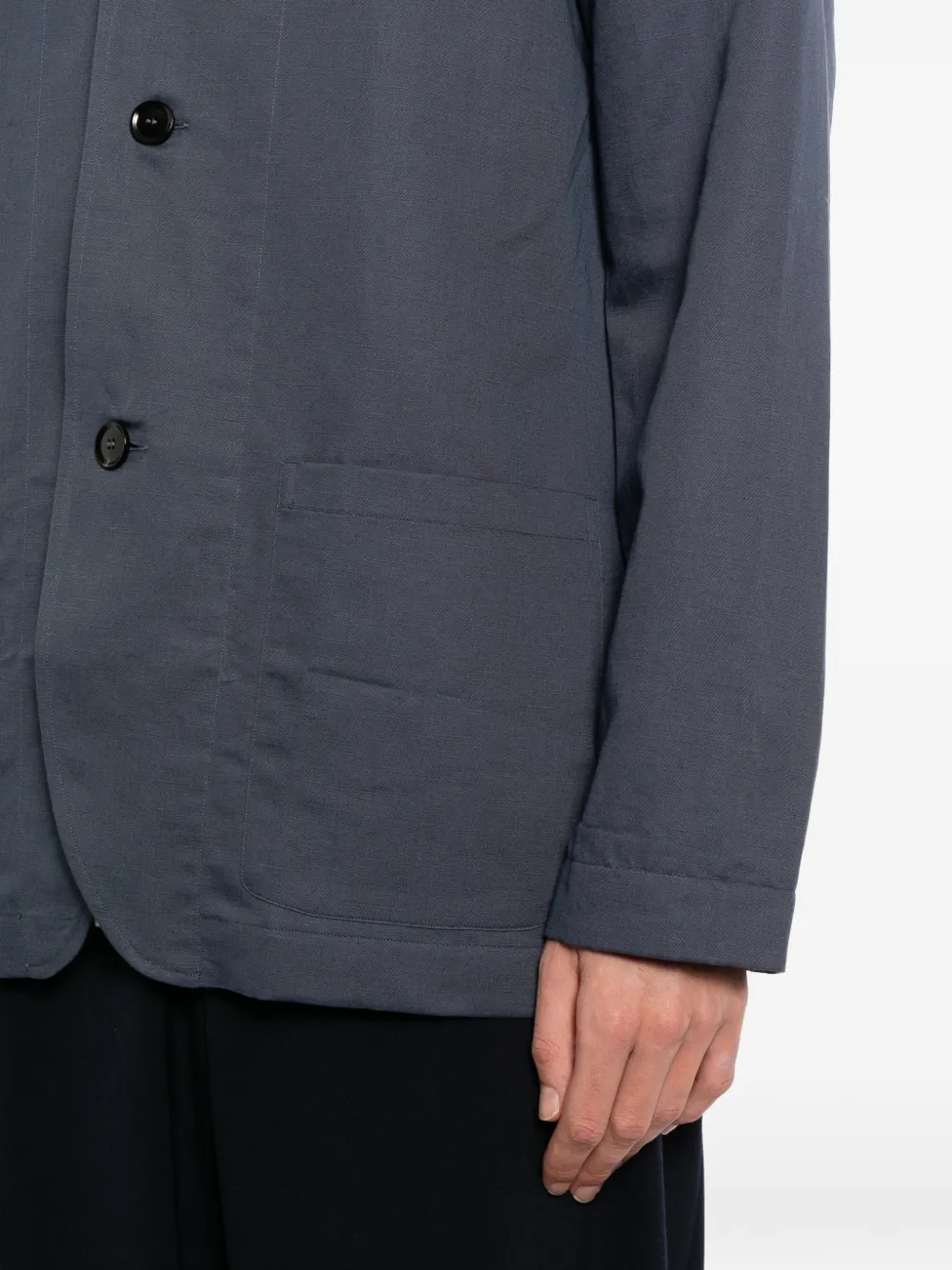 Brioni Blazer overhemd Blauw