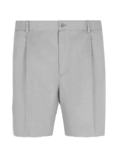 Brioni Bellagio pleated-waistband tailored shorts