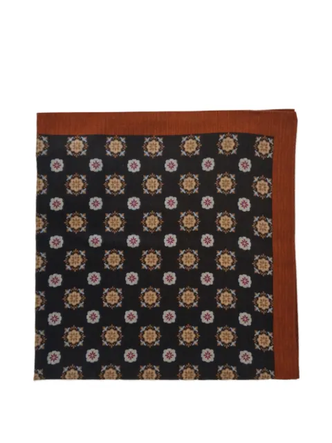 Altea floral-print pocket square