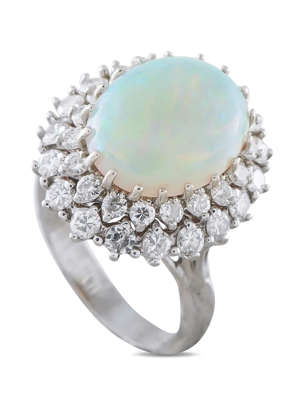 LB Exclusive opal and diamond ring - Argento