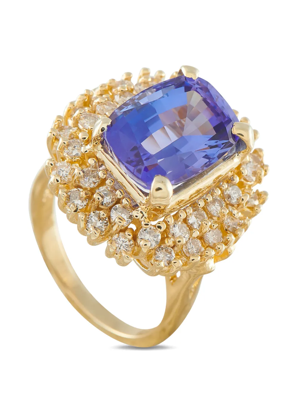 LB Exclusive tanzanite and diamond ring - Oro