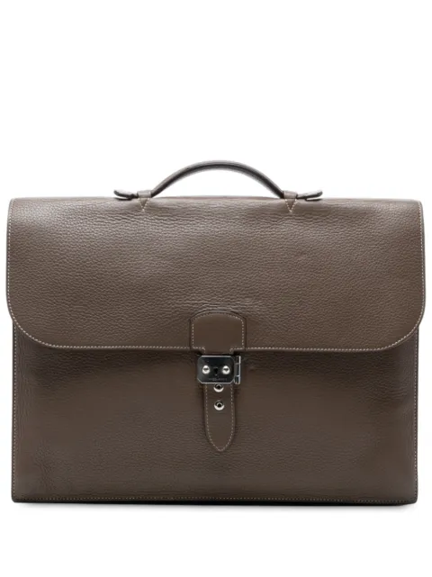 Hermès Pre-Owned 2000-2015 Togo Sac a Depeches 40 business bag