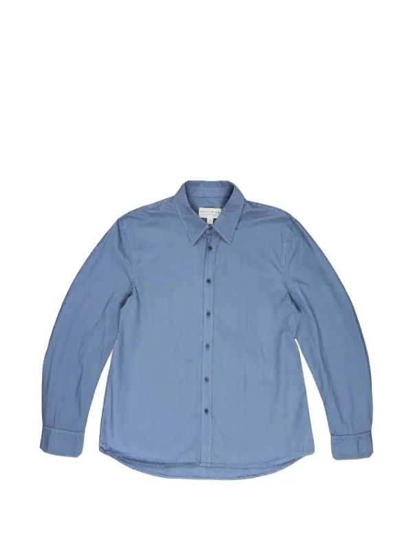 Nili Lotan Raphael Button-up Shirt in Blue