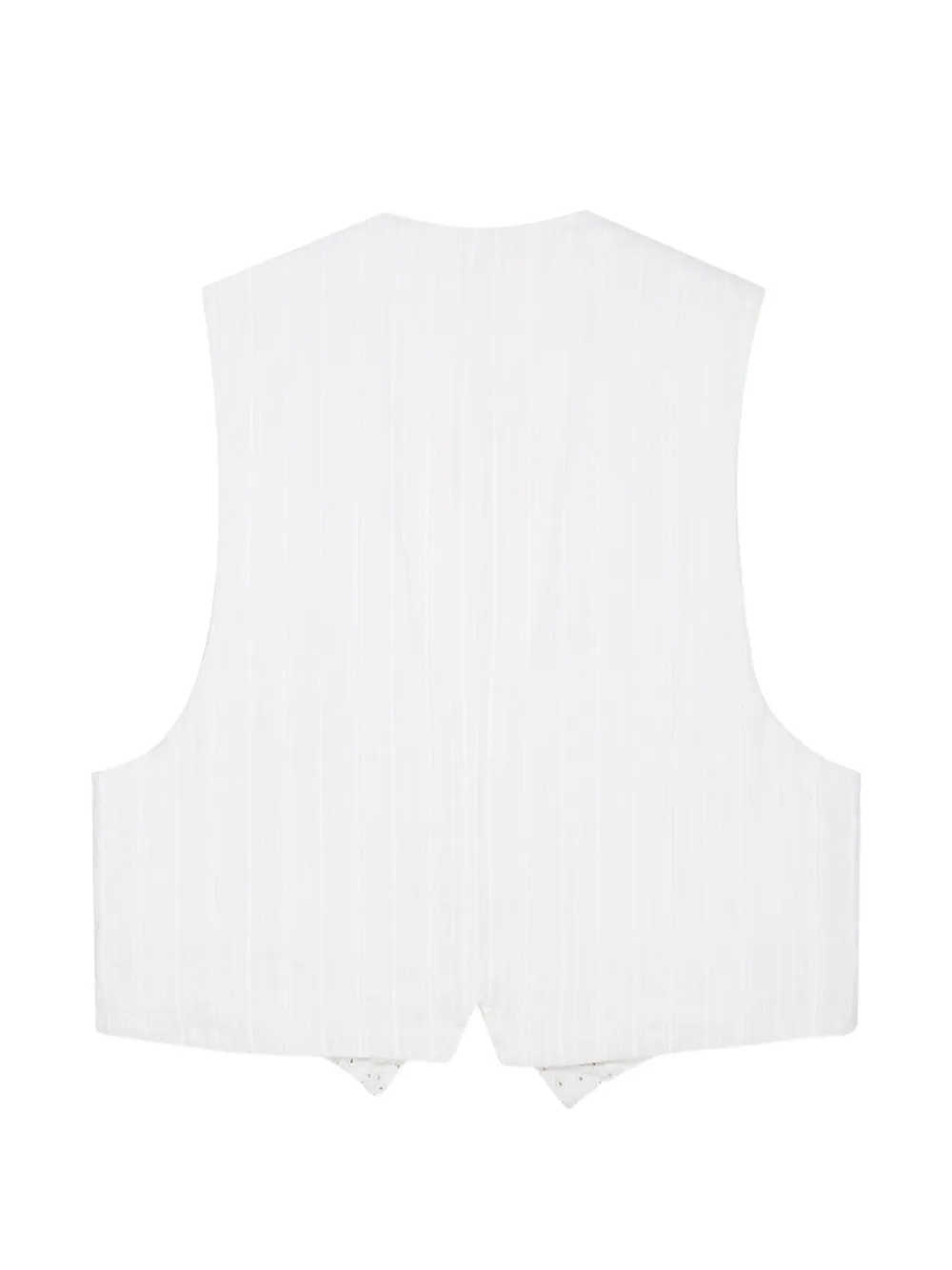 MAISON HOTEL Florence broderie anglaise gilet Wit