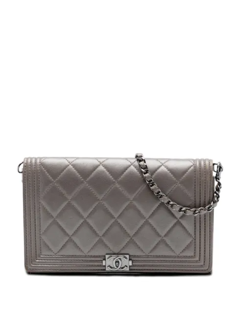 CHANEL Pre-Owned Borsa a spalla Boy trapuntata 2018-2019