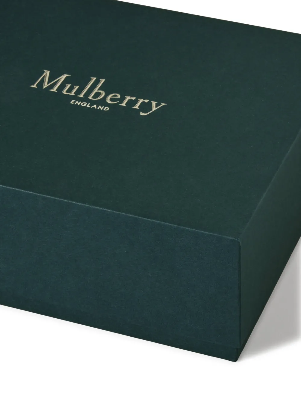 Mulberry Pasjeshouder van bewerkt leer met logoprint Bruin