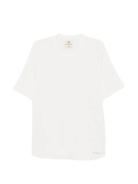 Snow Peak waffle-knit raglan-sleeve T-shirt