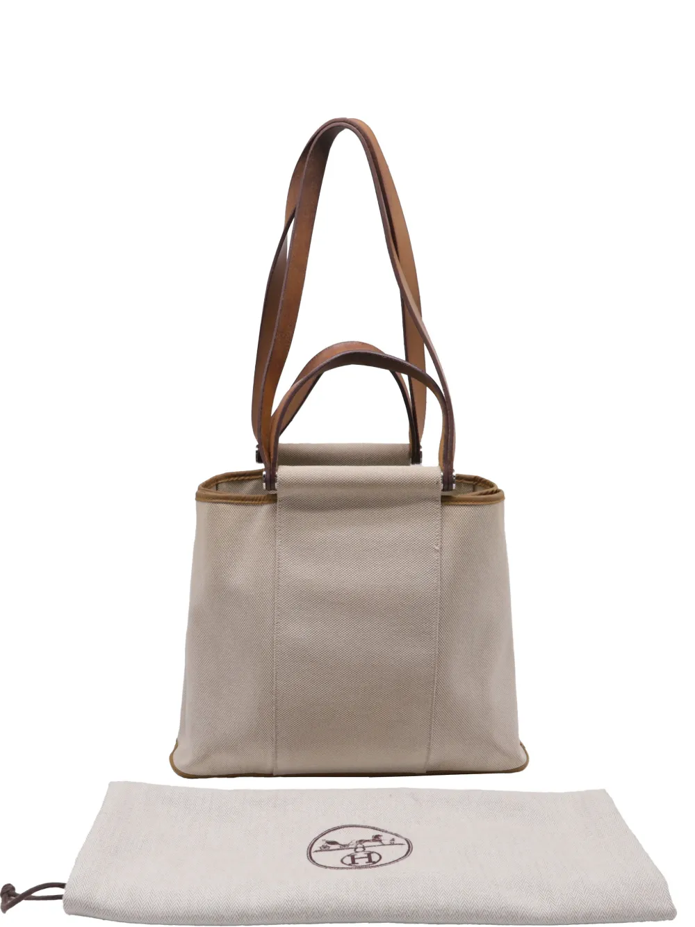 Hermès Pre-Owned 2000s 32 Toile Officier Cabag tote bag - Neutrals