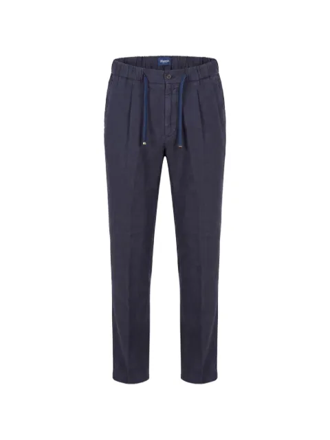 Drumohr pleated drawstring trousers