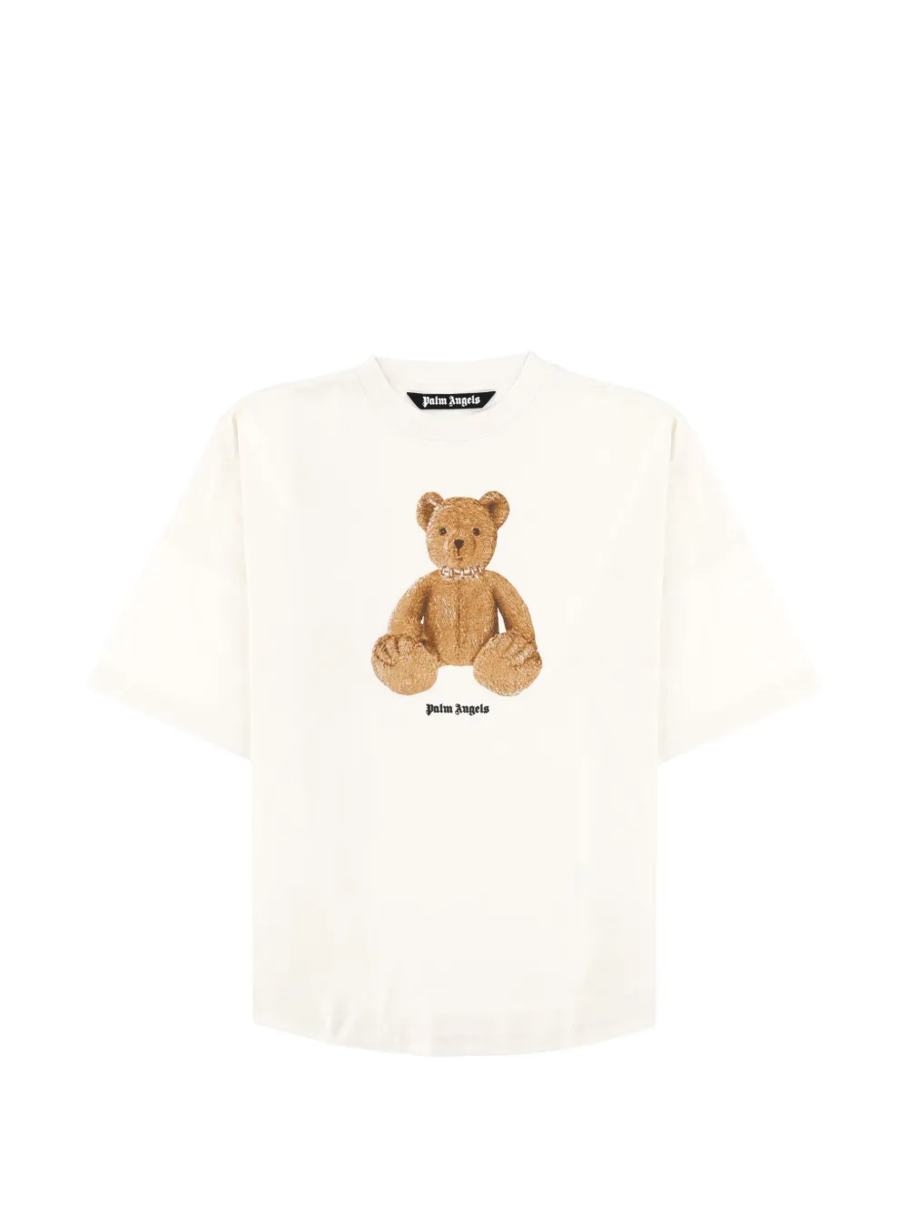 Palm Angels bear-print T-shirt - Bianco