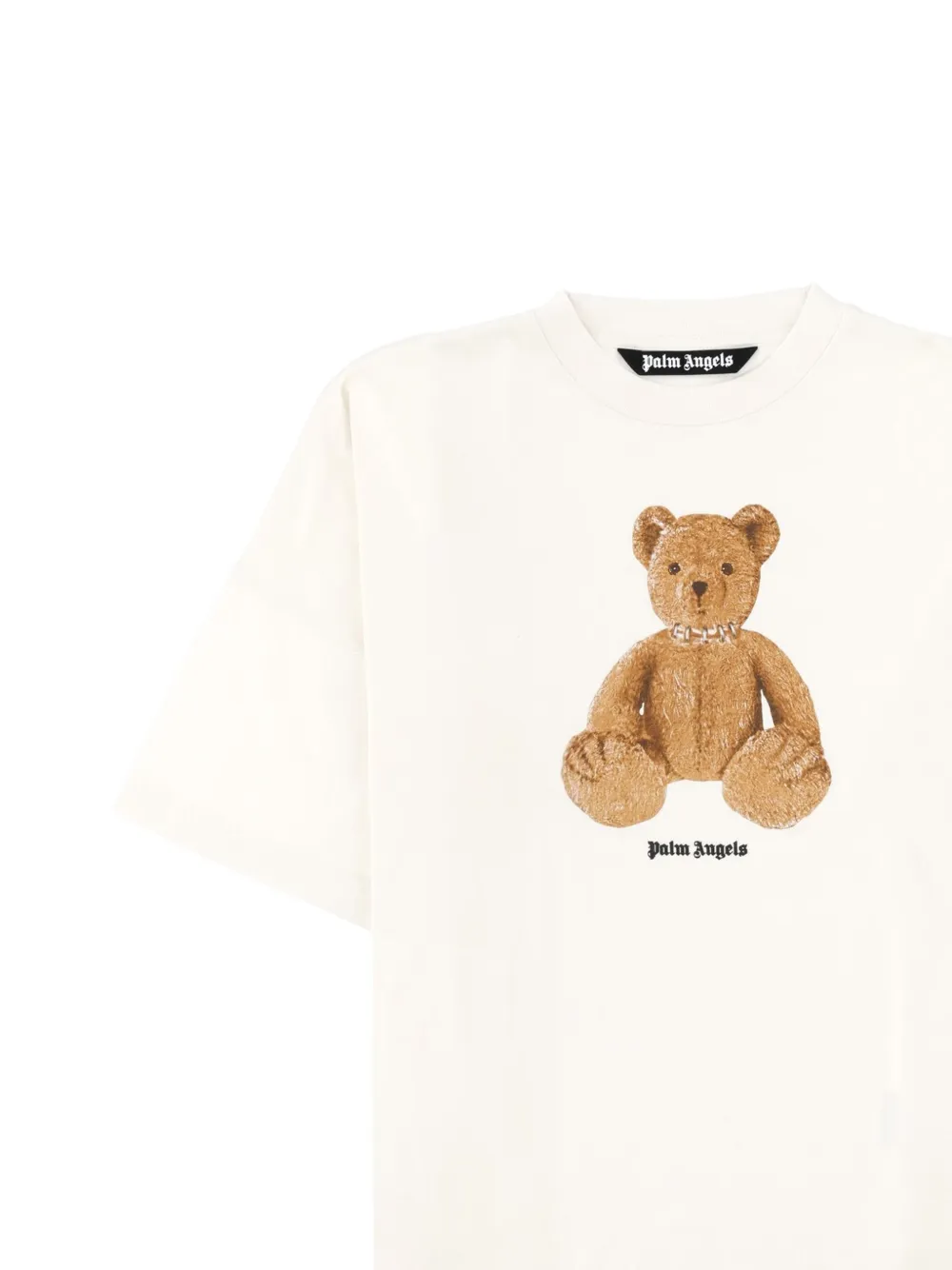 Palm Angels T-shirt met beerprint Wit