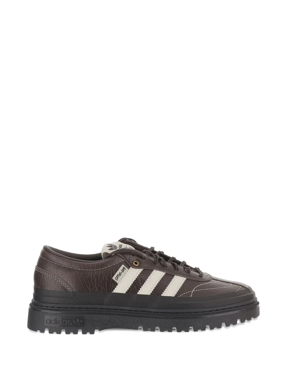 Song For The Mute x Adidas 007 Samba LX Freizeit low-top leather sneakers - Braun