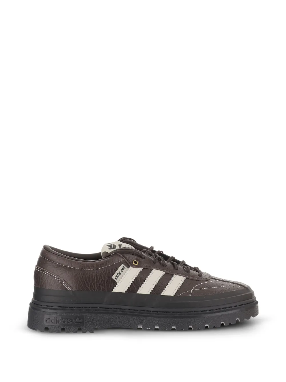 Song For The Mute x Adidas 007 Samba LX Freizeit low-top leather sneakers - Braun