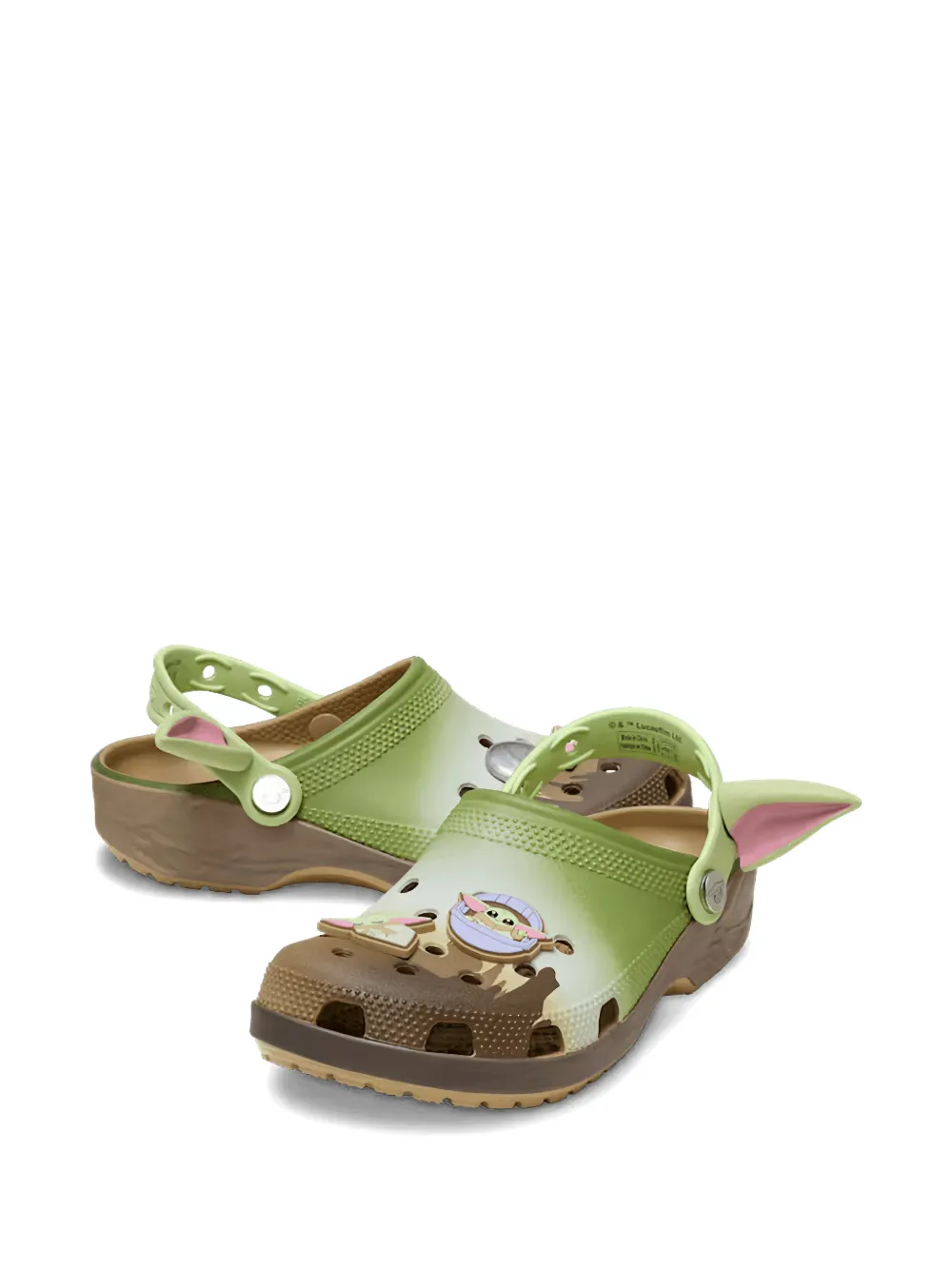 Crocs Star Wars Grogu Classic klompen Groen