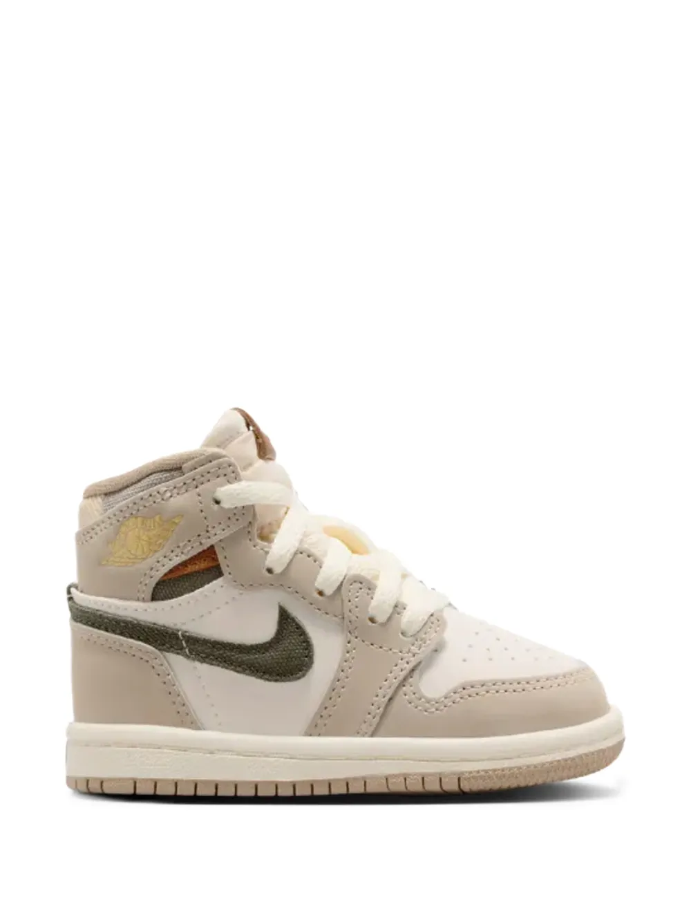 Jordan Kids Air Jordan 1 Retro High OG sneakers Beige