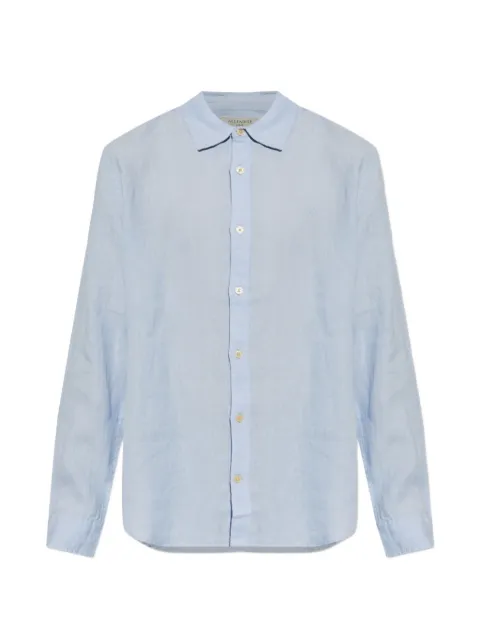 AllSaints Loom long-sleeved shirt
