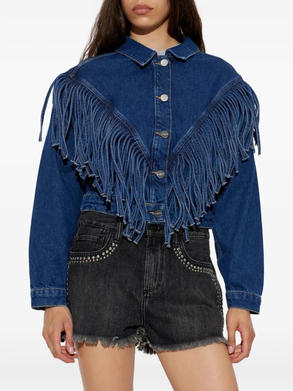  Allsaints Chaqueta Vaquera Marlene - Azul 