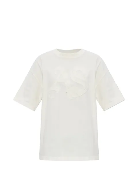 AllSaints Insignia Etta logo-appliqué T-shirt
