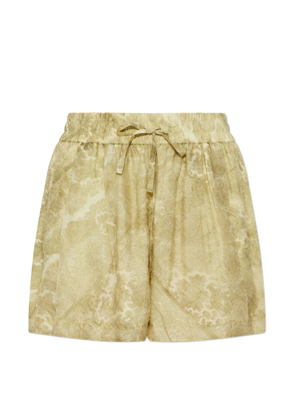 AllSaints Shorts Isla con stampa paisley - Verde