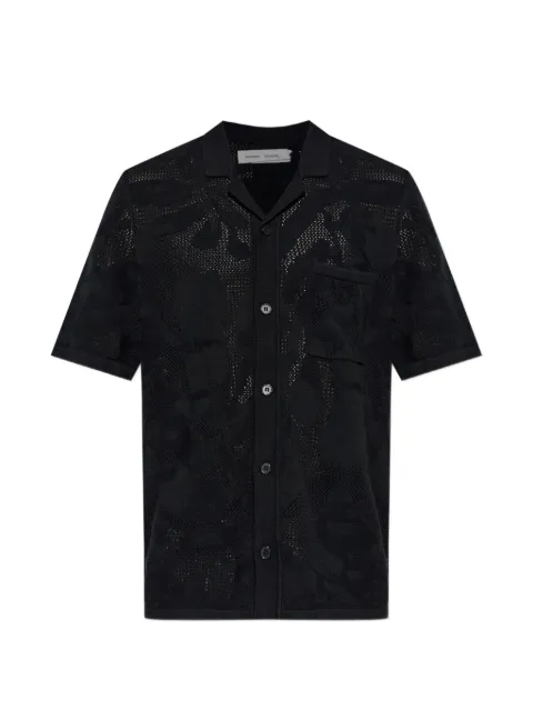SAMSOE SAMSOE Saconald open-knit shirt