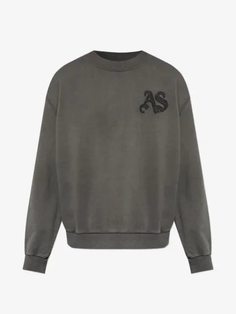 AllSaints Insignia crewneck sweatshirt
