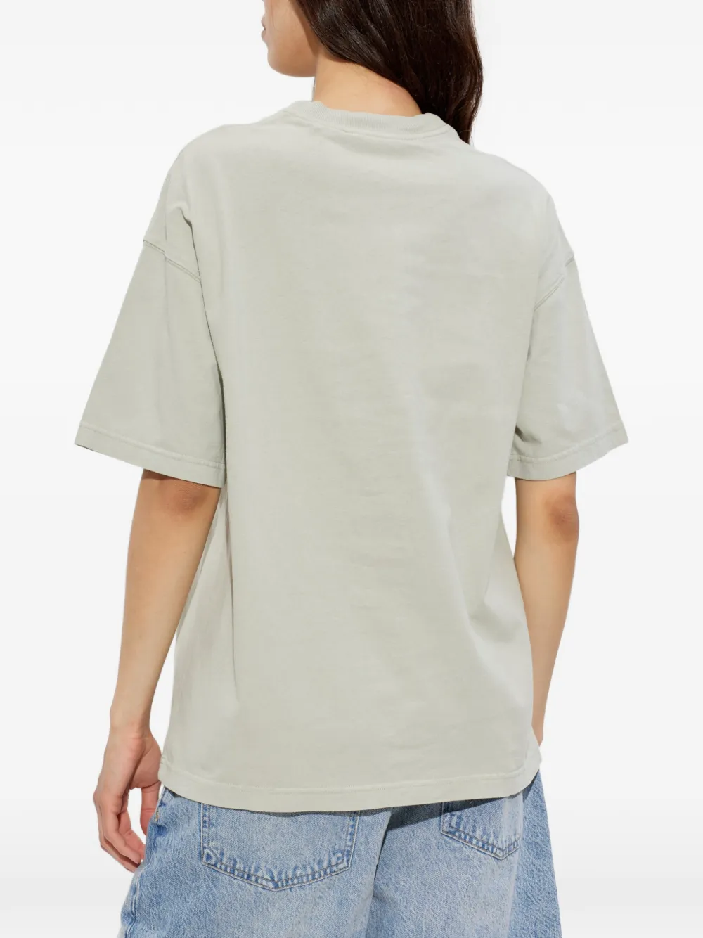AllSaints Etta logopatches T-shirt Groen