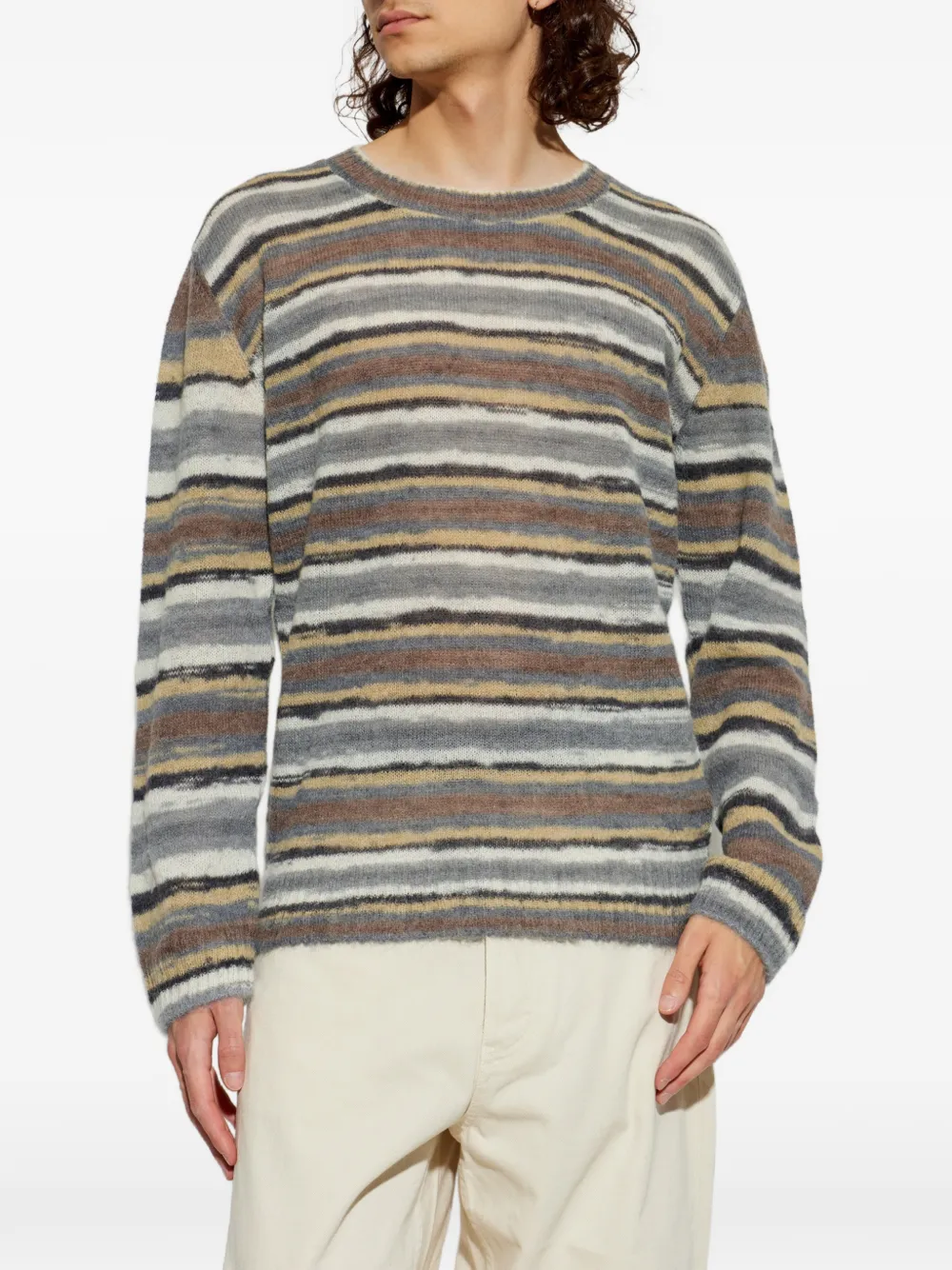  A.p.c. Pull à Rayures - Gris 