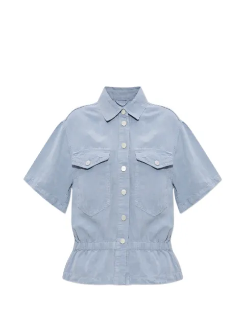 AllSaints camisa manga corta con pretina elástica