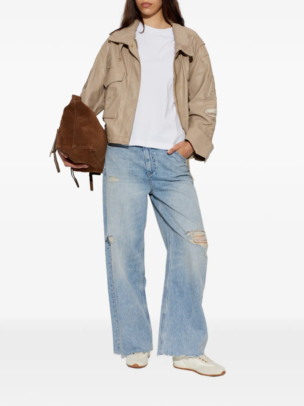 AllSaints Lola Amelie T-shirt Wit