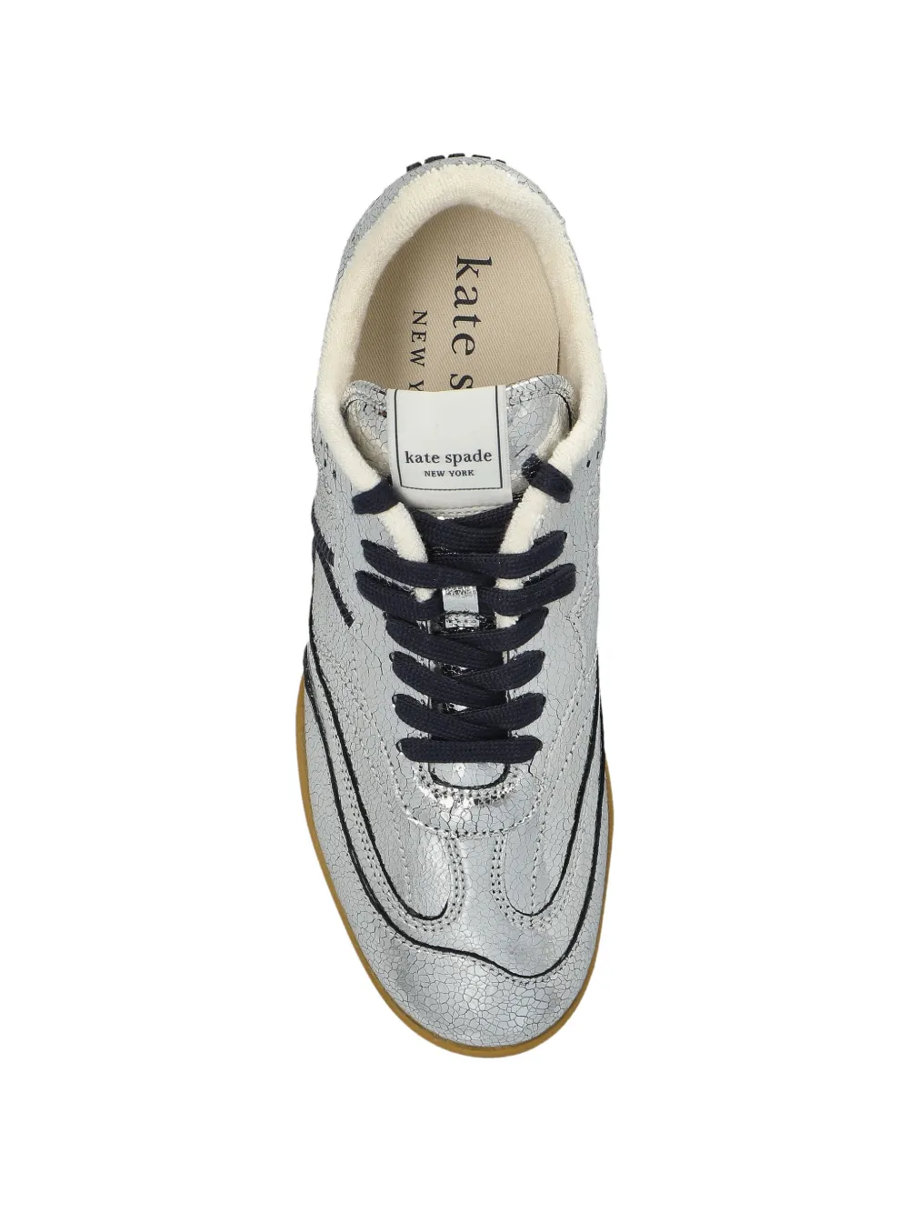 Kate Spade Ks Drift leather sneakers Zilver