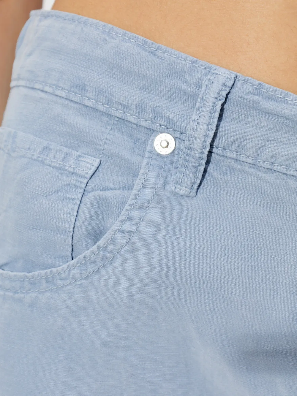AllSaints Jett palazzo broek Blauw