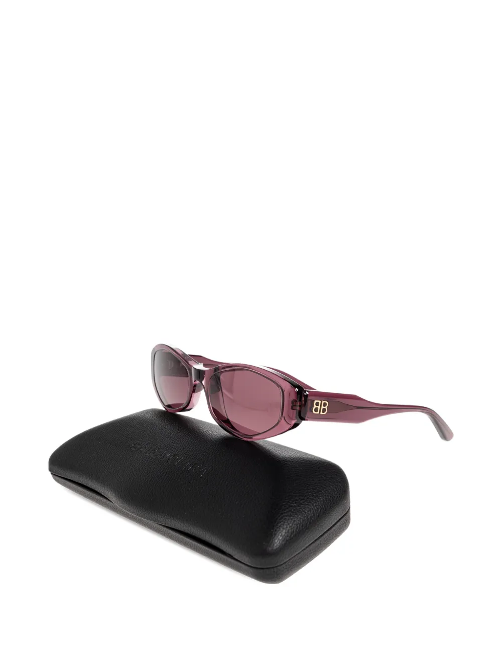 Balenciaga Eyewear Zonnebril met cat-eye montuur Paars