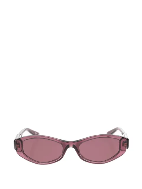 Balenciaga Eyewear logo-plaque cat-eye sunglasses