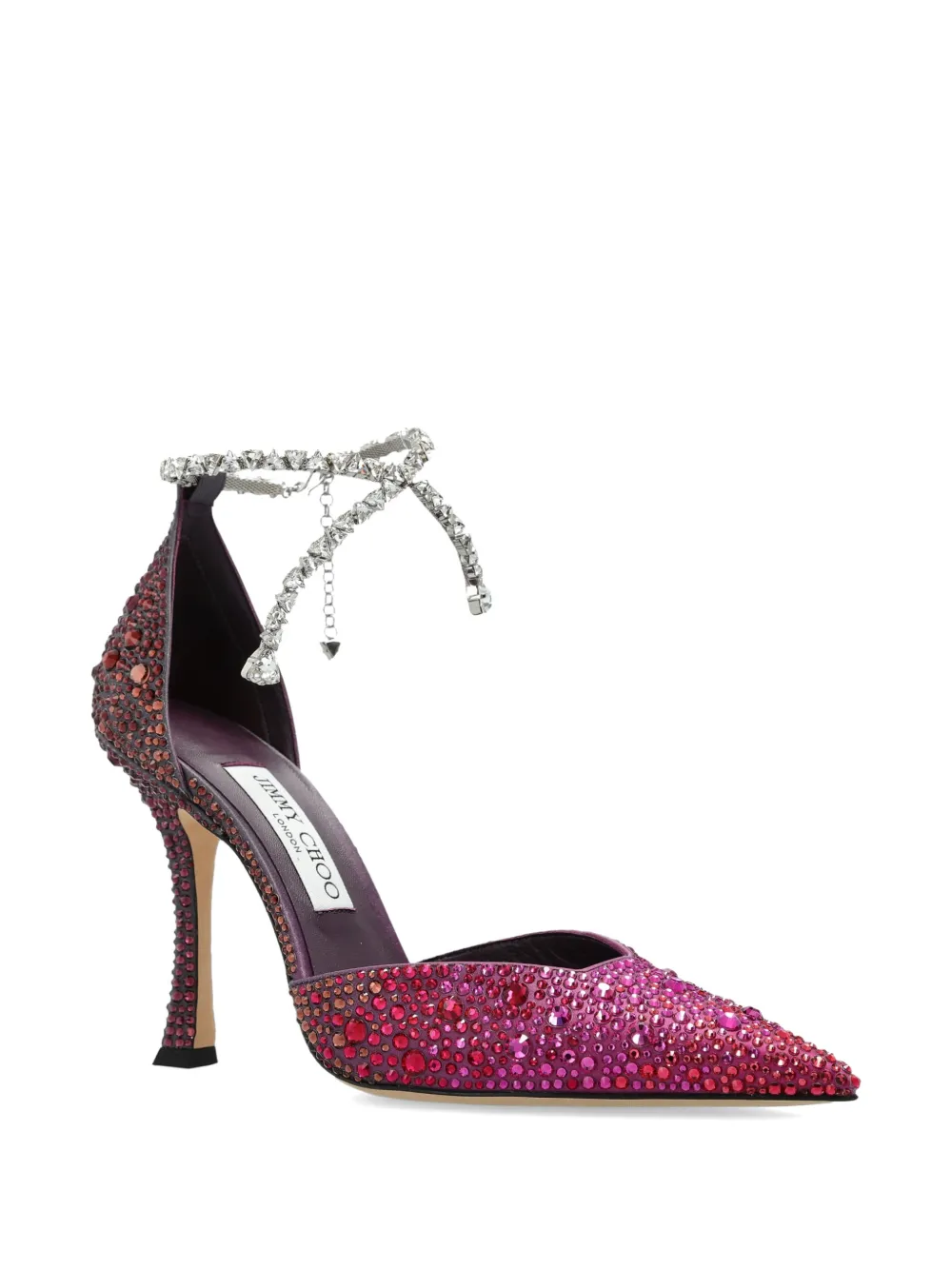 Jimmy Choo Stevie pumps verfraaid met kristallen Paars
