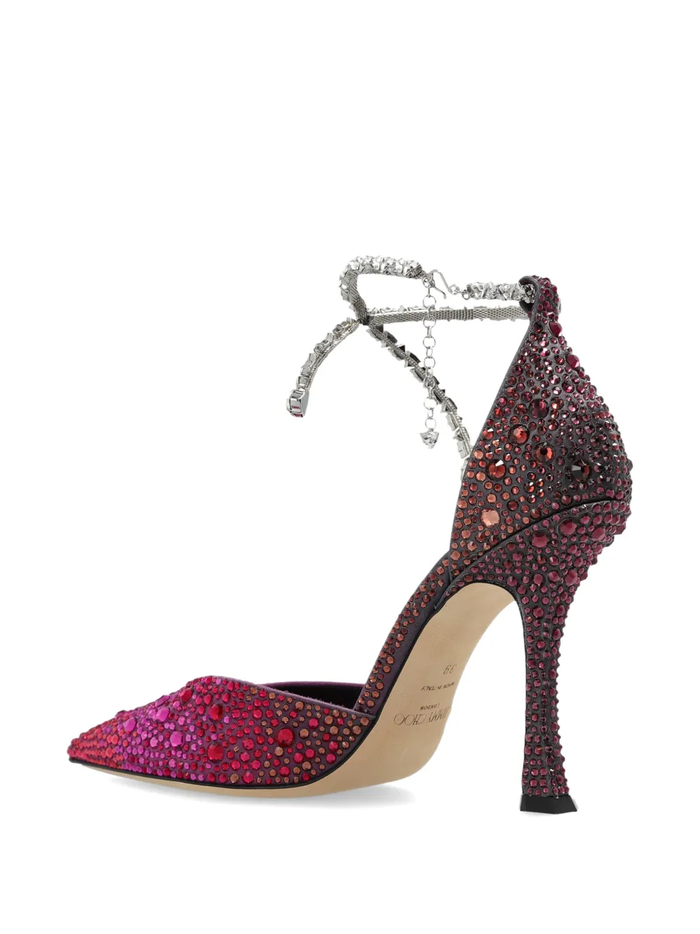 Jimmy Choo Stevie pumps verfraaid met kristallen Paars