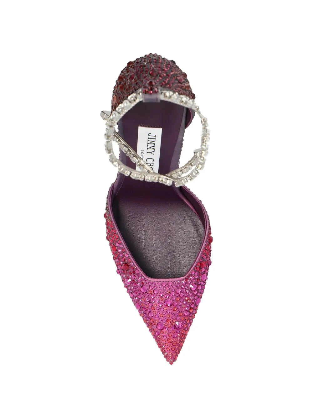 Jimmy Choo Stevie pumps verfraaid met kristallen Paars
