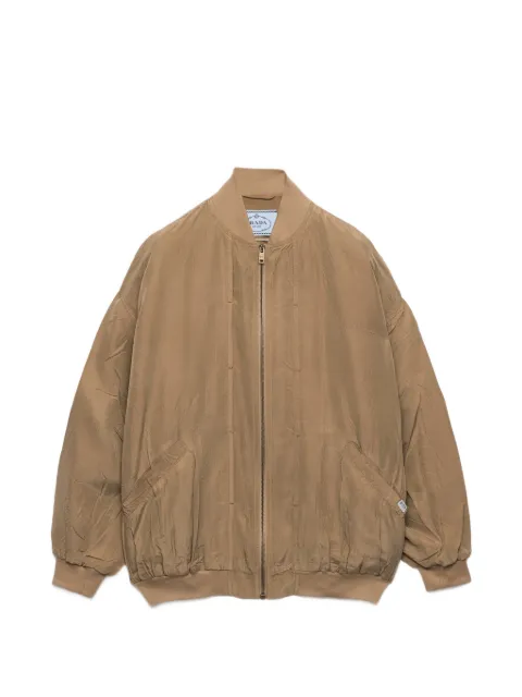 Prada old-silk bomber jacket