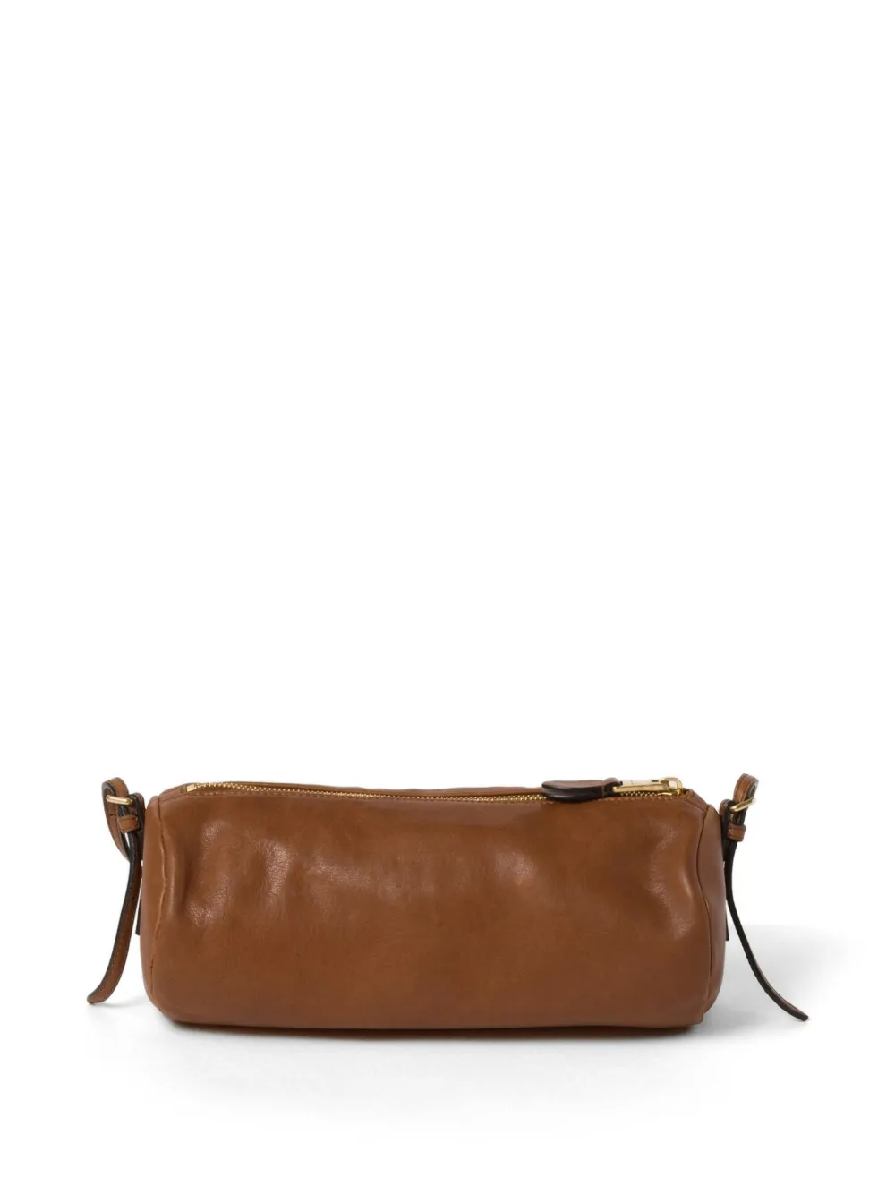 Miu Nappa leren buidel Bruin
