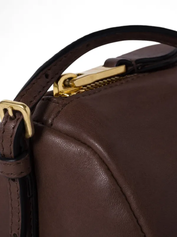 Miu Miu Nappa Leather Pouch | Brown | FARFETCH