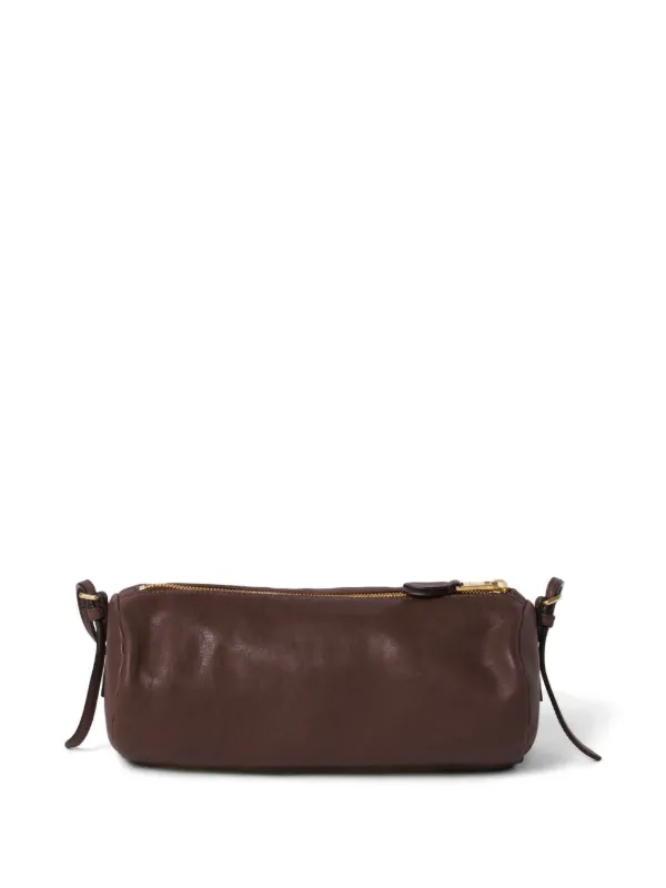 Miu Miu Nappa Leather Pouch | Brown | FARFETCH