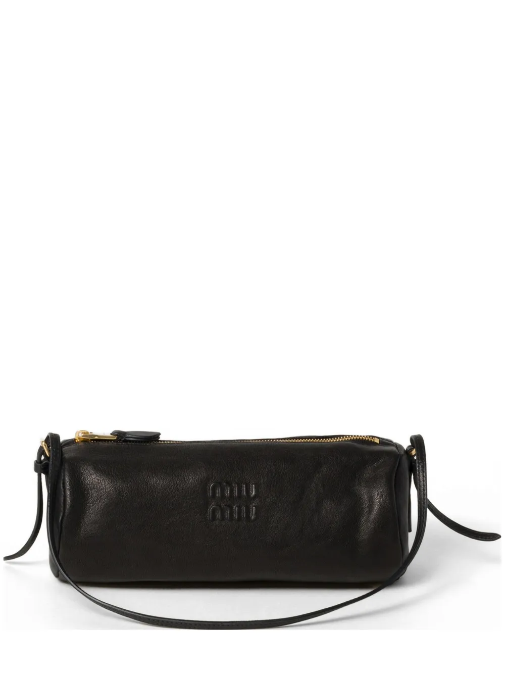 Miu Miu nappa-leather pouch - Nero