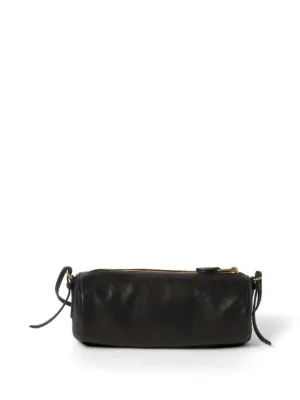 Prada エナメルレザー ショルダーバッグ | ブラック | FARFETCH JP